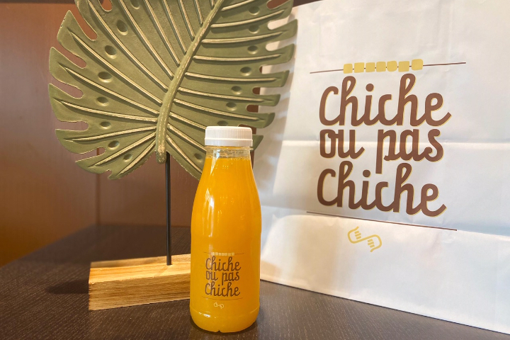 Jus d'orange frais pressé - Chiche Ou Pas Chiche