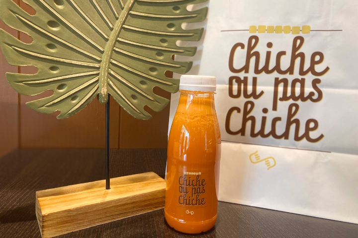 Jus d'orange - carotte frais pressé - Chiche Ou Pas Chiche