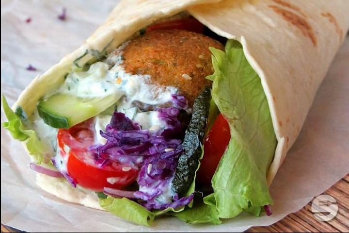 Galette Falafel - Kebab de Vésenaz