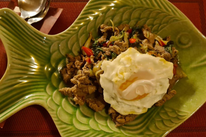 7. Phad Kha Phao Nuer - Suwannaphum