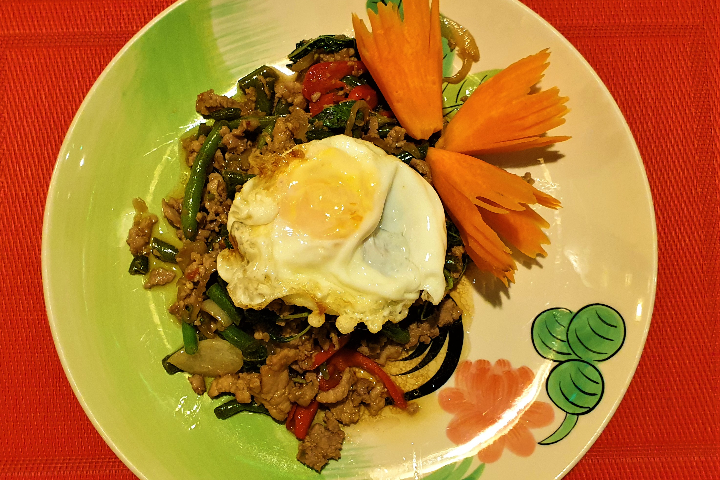 8. Phad Kha Phao Muh - Suwannaphum