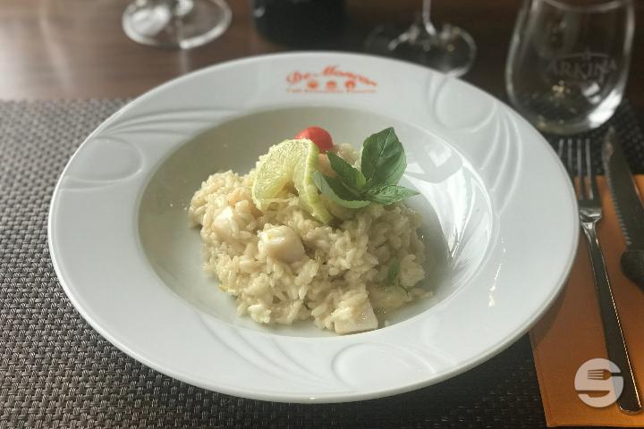 Risotto with Scallops and Lime - Restaurant De Moncor