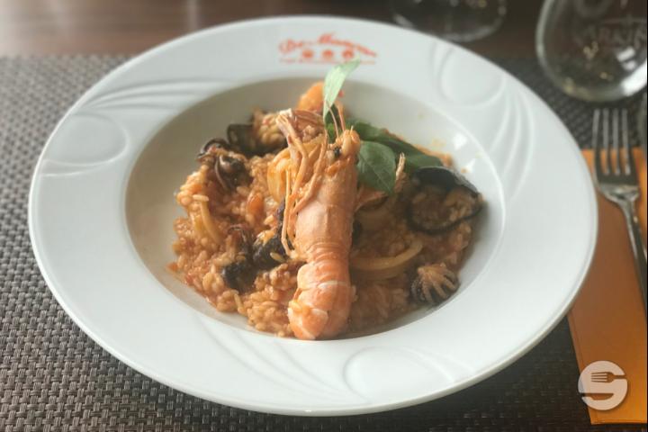 Risotto aux Fruits de Mer - Restaurant De Moncor