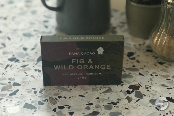 Barre de cacao cru: figue & - Granola
