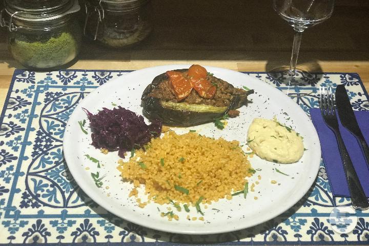 Aubergine farcie au boeuf - Ararat