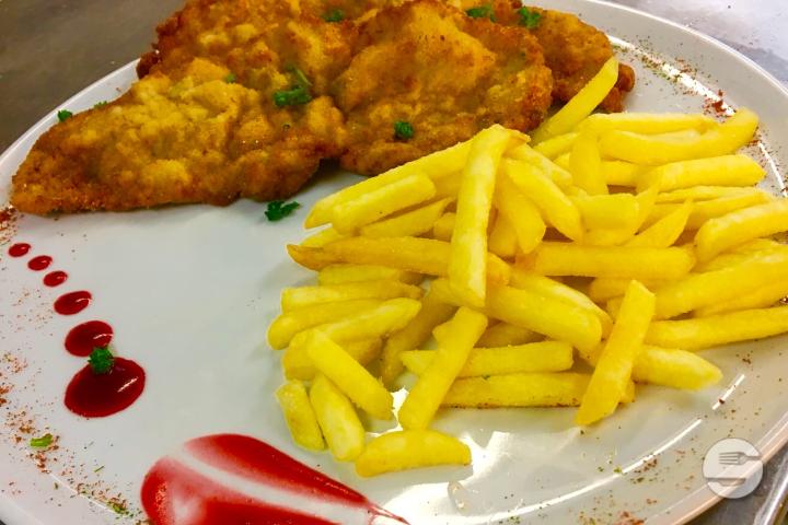 Piccata de veau à la milanaise - La Claie aux Moines