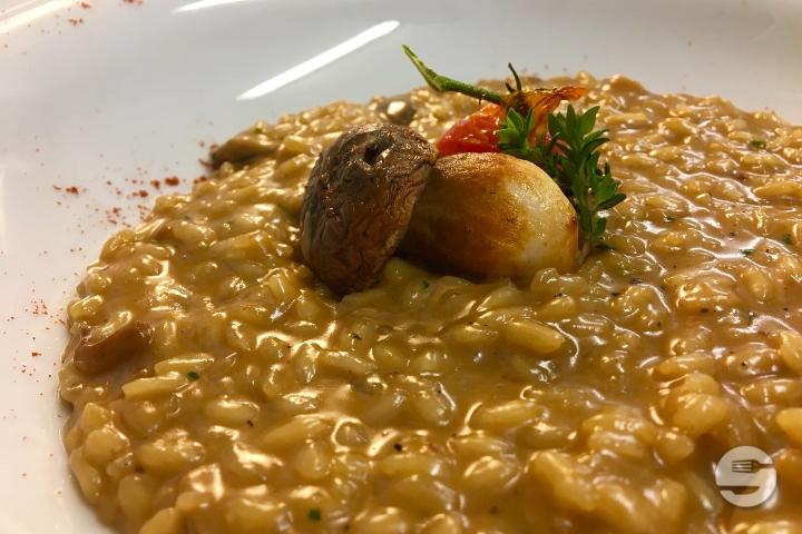 Risotto aux bolets - La Claie aux Moines