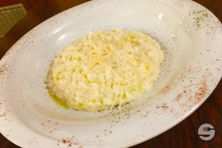 Risotto aux parmesan - La Claie aux Moines