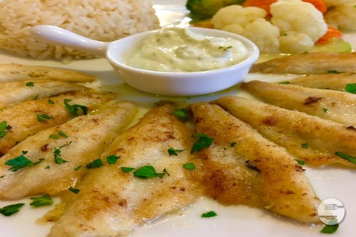 Filets de perche meunières - La Claie aux Moines