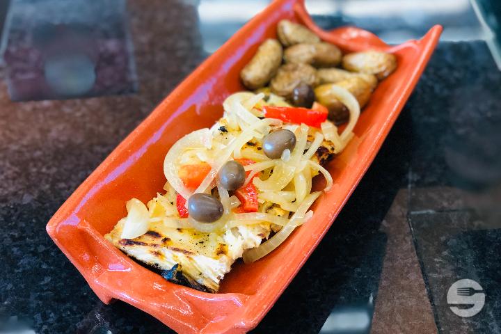 Agareiro style codfish - Rei do Leitão