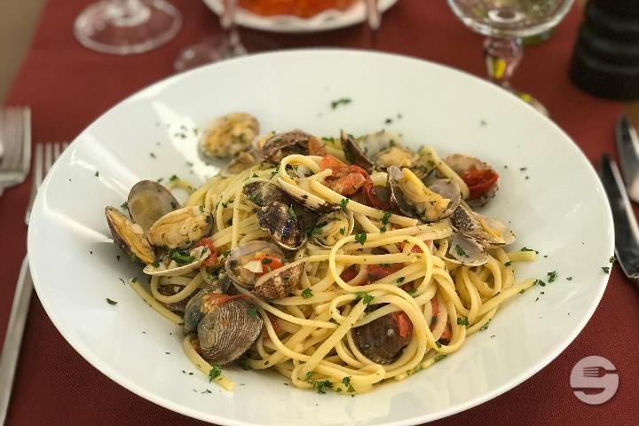 Linguine alle Vongole - Al Quadrato