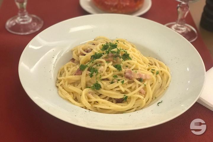 Spaghetti alla Carbonara - Al Quadrato