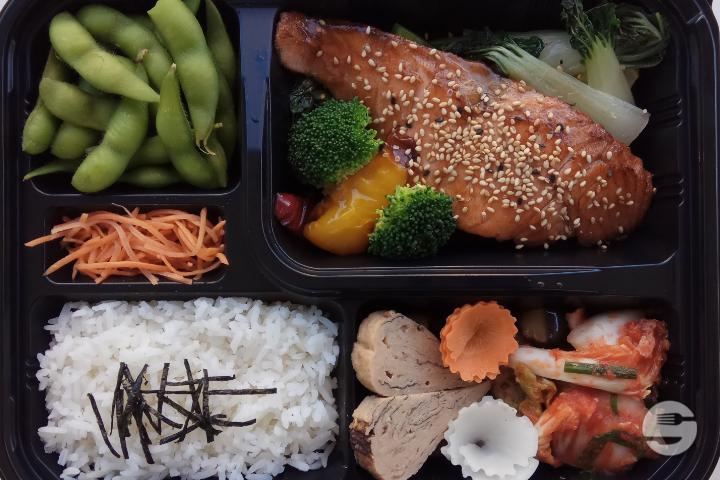 Lunch Saumon - Wok Sushi