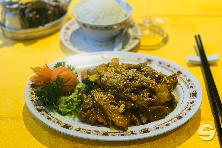 85 - Duck with sauce satay - Restaurant Ji Xiang