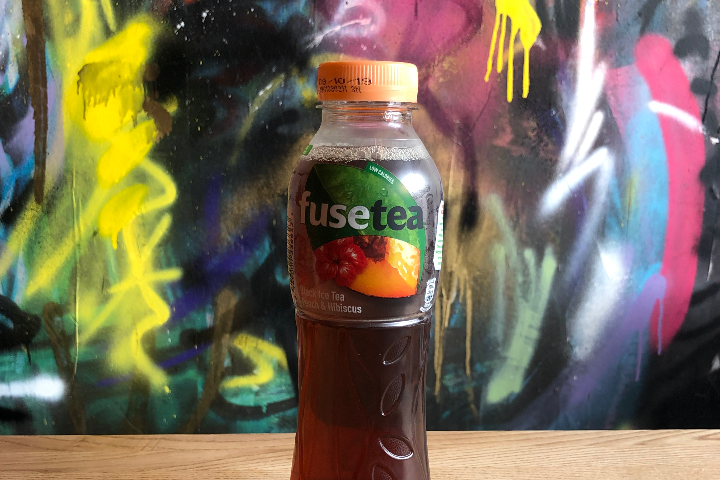 Fuse Tea Peach - Black Tap - Craft Burgers & Beer