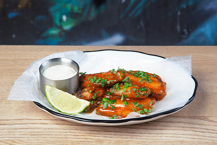 Carolina BBQ Wings - Black Tap - Craft Burgers & Beer