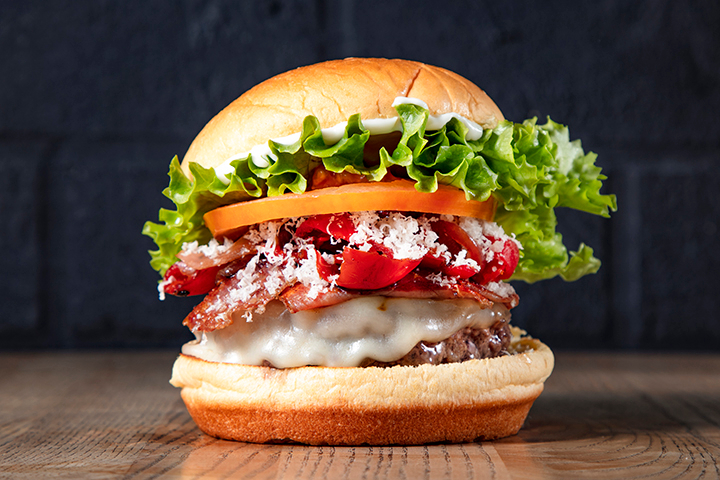 The little Italy Burger - Black Tap - Craft Burgers & Beer