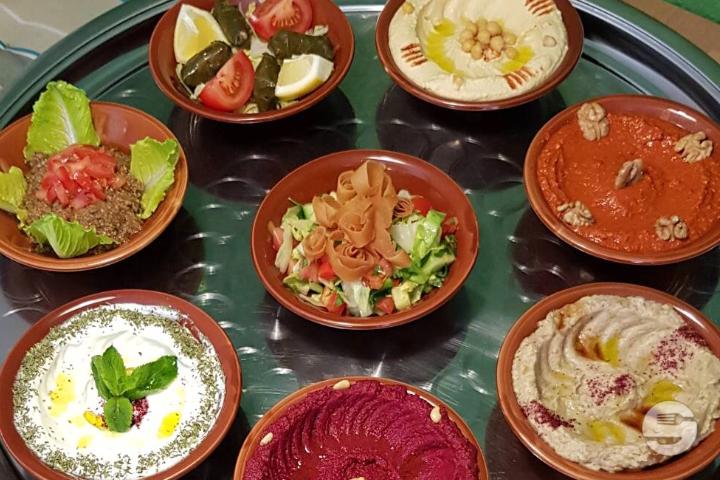 Mezze for 2 persons - Za'atar