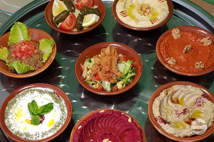 Mezze for 3 persons - Za'atar