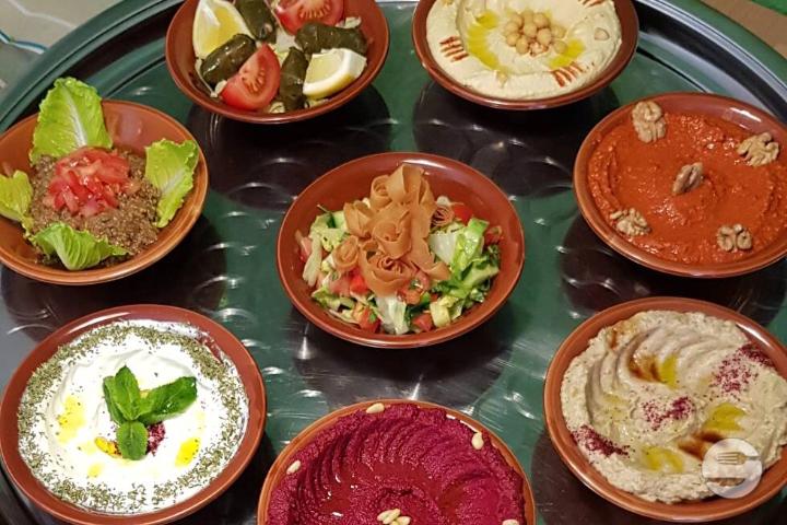 Mezze for 4 persons - Za'atar