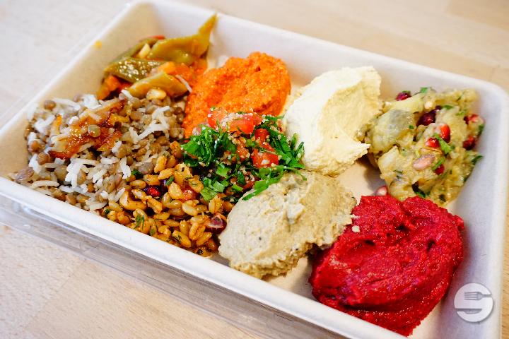 Mezze plate - Za'atar