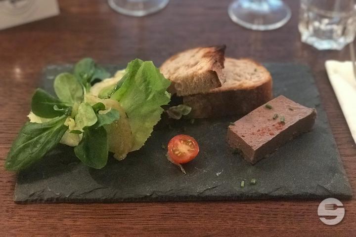 Terrine of chicken liver with porto - Café du marché