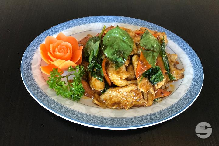 巴土力雞 - Poulet au Basilic - Shangri La