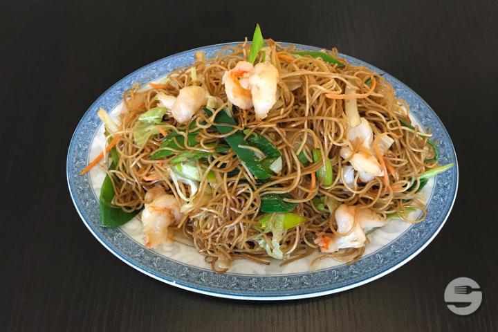 Nouilles Sautées Crevettes - Shangri La