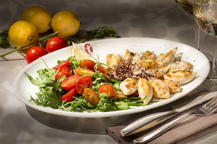 Calamari alla griglia - Doublons - Luigia Sok *