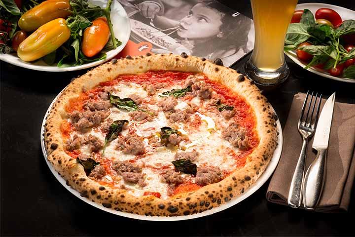 Margherita Napolitean sausage with fenouil - Doublons - Luigia Sok *