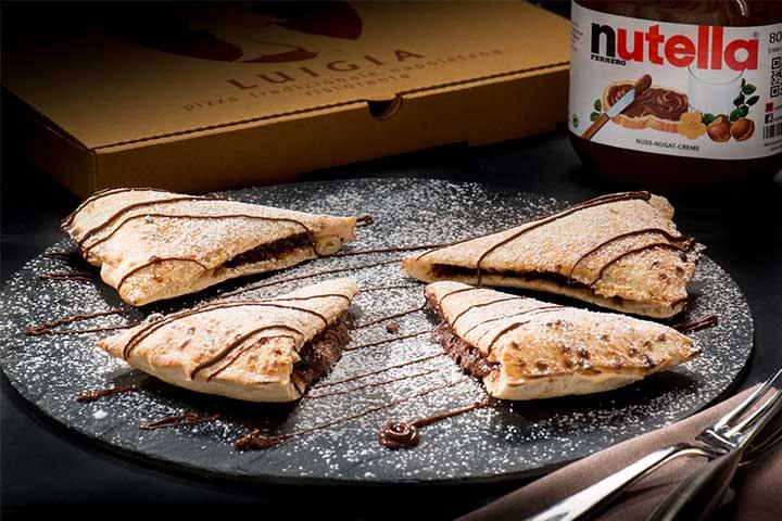 Pizza Nutella piccola - Doublons - Luigia Sok *