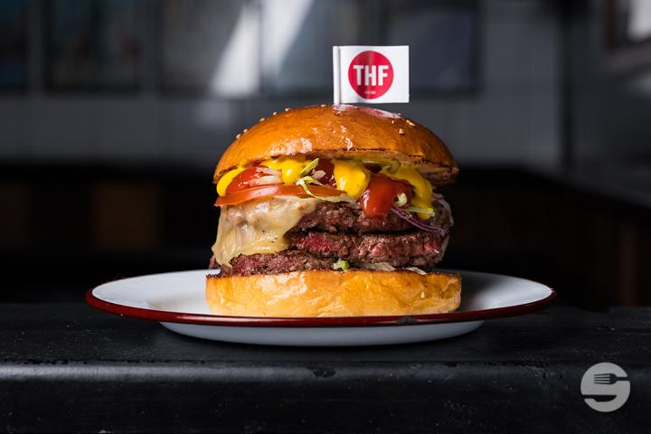 Bastard Cheeseburger - The Hamburger Foundation - THF (Eaux Vives)