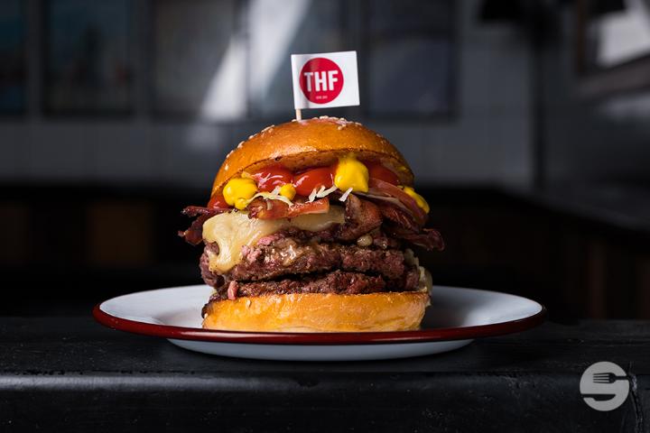 Bastard Bacon Cheese Burger - The Hamburger Foundation - THF (Eaux Vives)