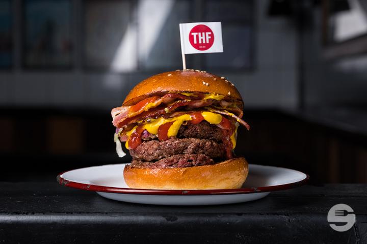 Double Baconburger - The Hamburger Foundation - THF (Eaux Vives)