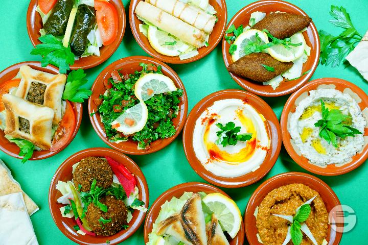Mezze für 4 Personen - Noura