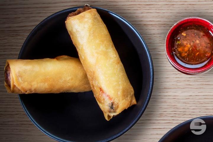 Vegetarian spring roll - Akiko - Plainpalais