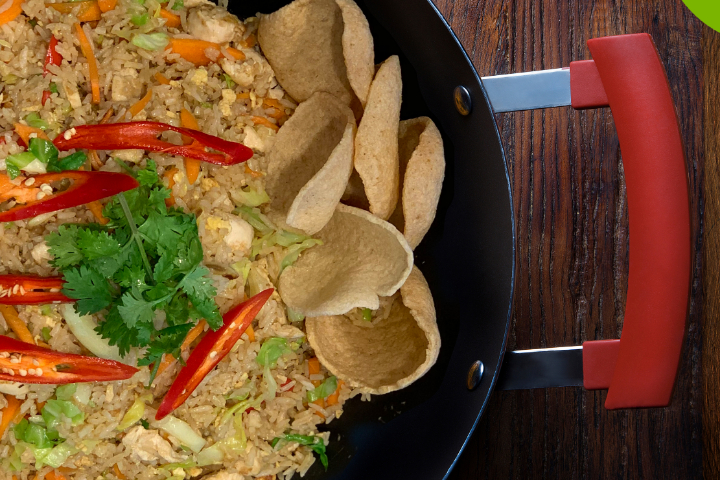 Nasi Goreng with Chicken - Akiko - Plainpalais