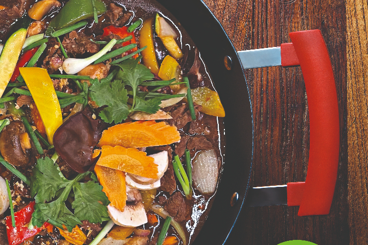 Boeuf sauté aux Champignons - Akiko - Balexert