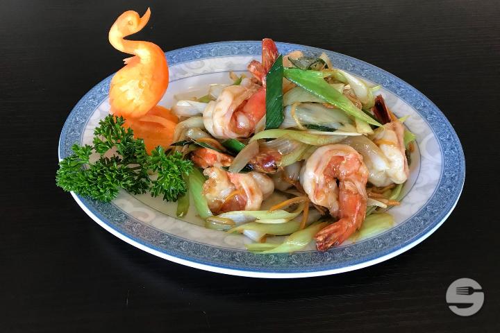 Crevettes au Gingembre - Shangri-La