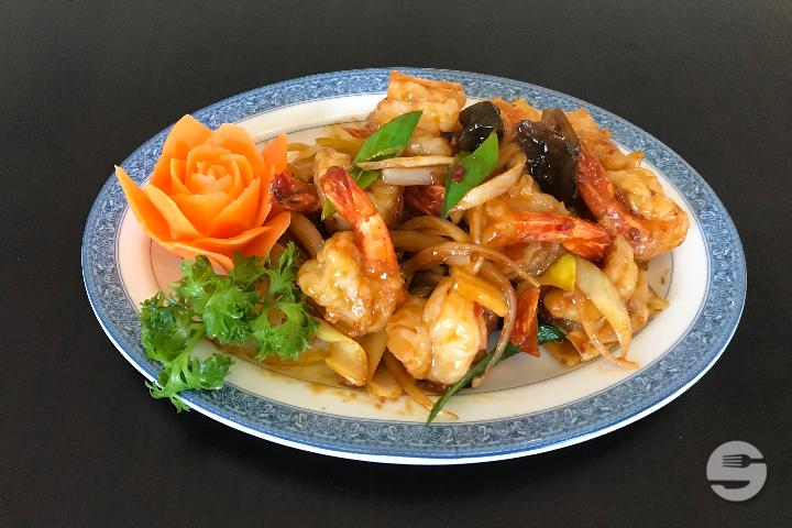 Crevettes Sichuan - Shangri-La