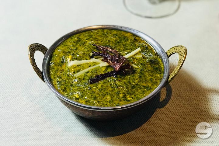 Chicken saag - Punjabi