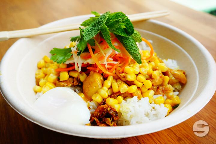 Satay mit Ei - Rice Up! Bahnhofstrasse *