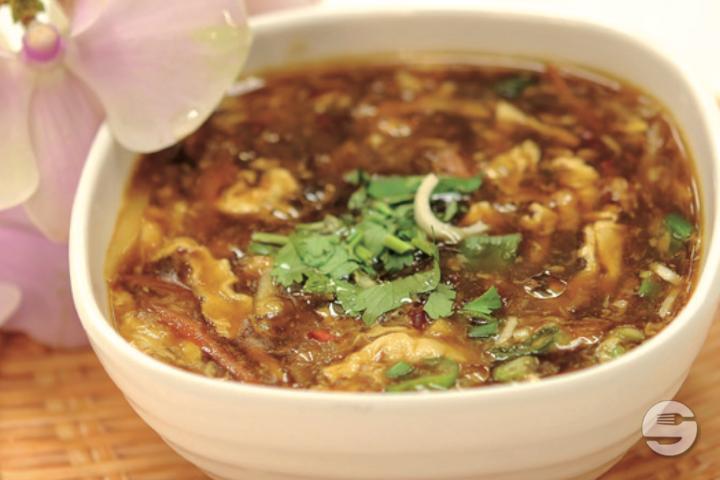 206. Scharf-Sauer-Suppe (wenig scharf) - Asia Number One