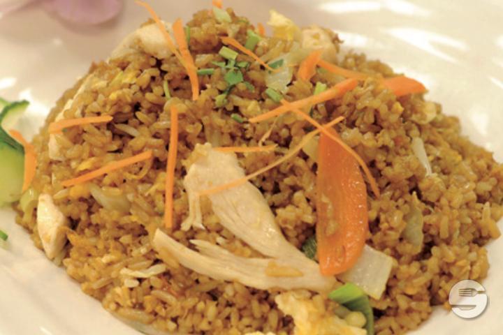 307. Gebratener Reis mit Hühnerfleisch - Asia Number One