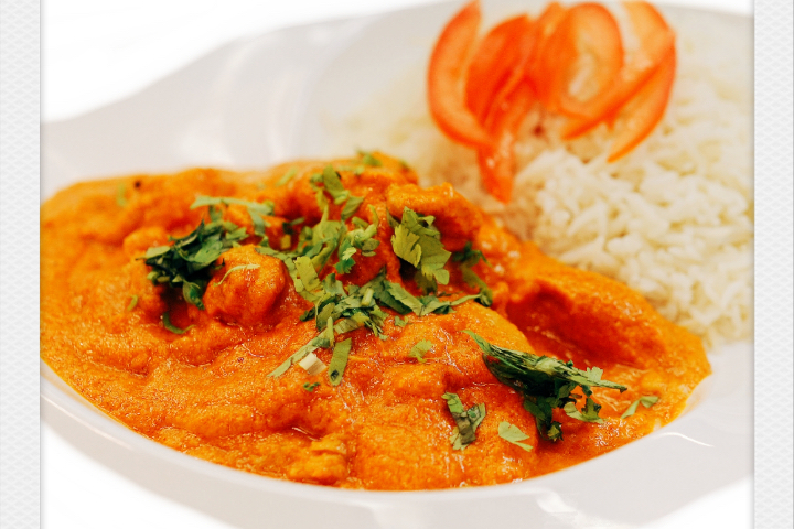 401. Butter Chicken mit Basmati Reis - Asia Number One