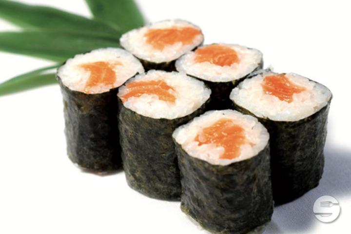 702. Shake Maki (Lachs) 6 Stk. - Asia Number One