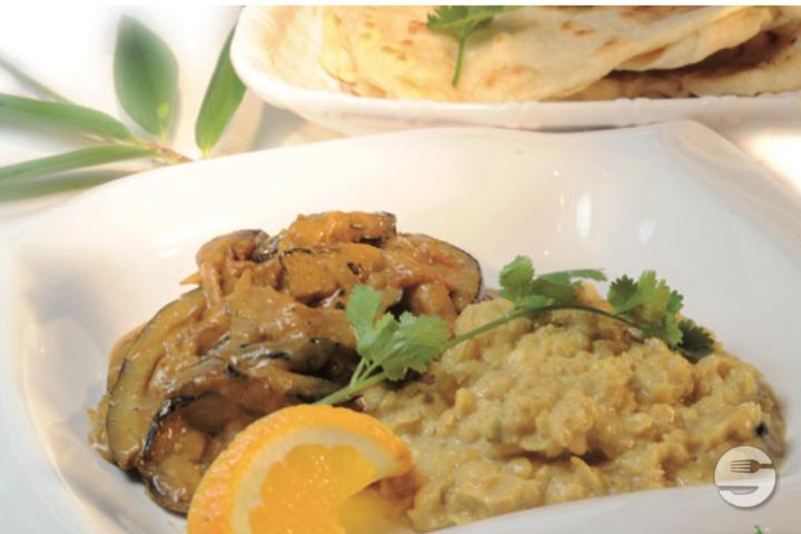 405. Gemüse-Curry mit Basmati (scharf) - Asia Number One