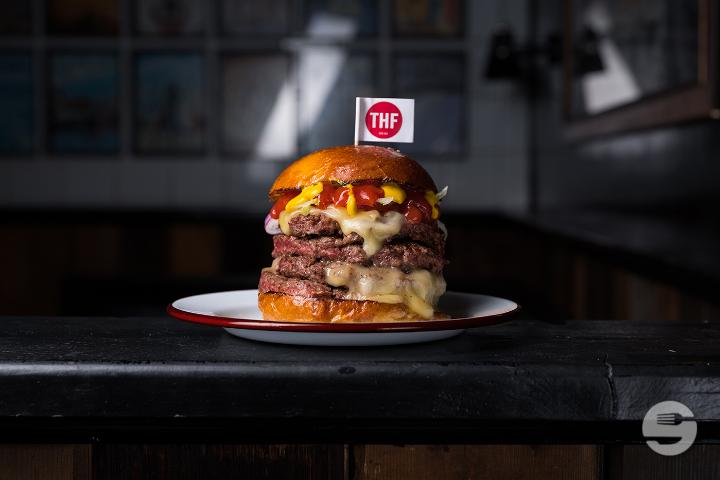 Double Cheeseburger - The Hamburger Foundation - THF (Pâquis)