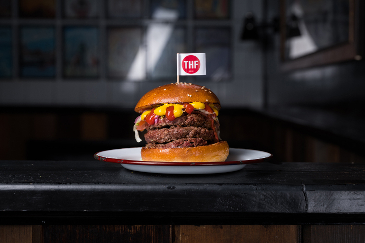 Menu Bastard Hamburger - The Hamburger Foundation - THF (Pâquis)