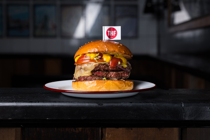 Bastard Cheeseburger - The Hamburger Foundation - THF (Pâquis)